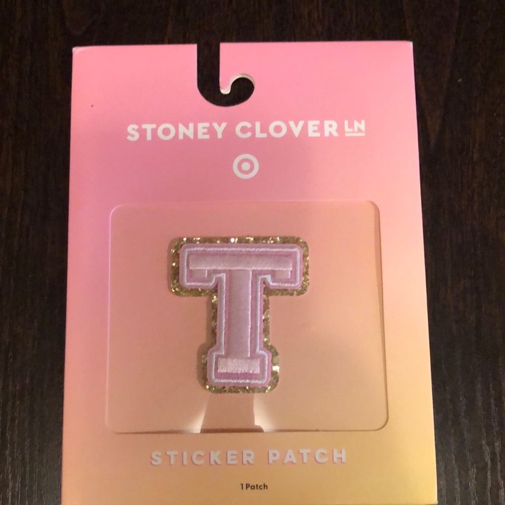 Stoney clover x target in package letter T